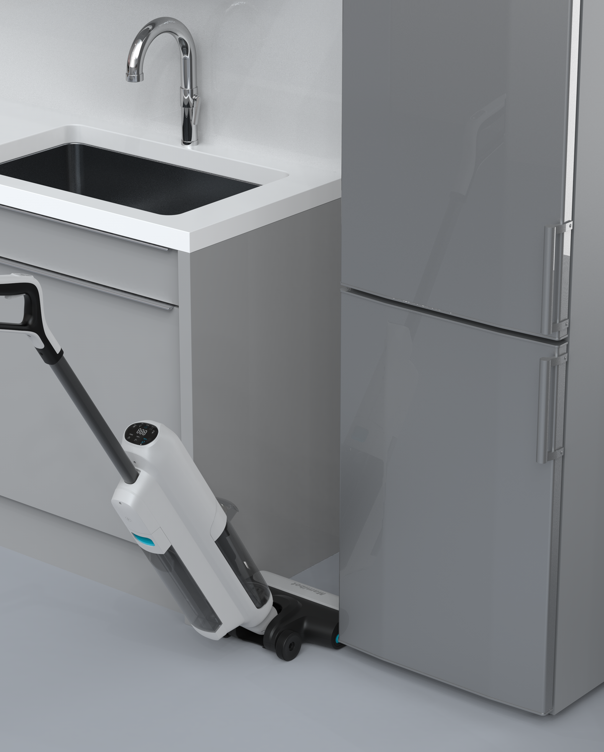Mamibot Akkustaubsauger Flomo LITE mit Wischfunktion – 38 min, 140 W