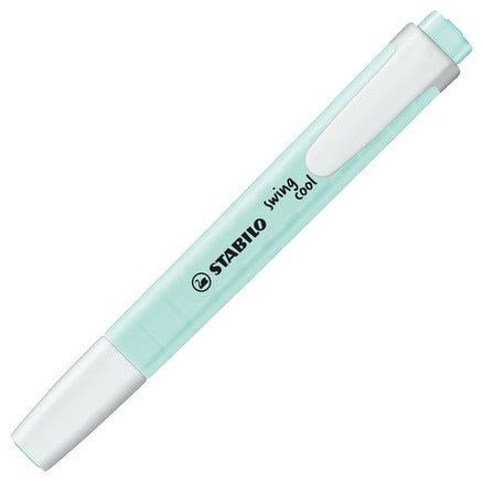 STABILO swing cool Pastel Edition Textmarker Set 6 Farben Pastell – Keilspitze, 1–4 mm