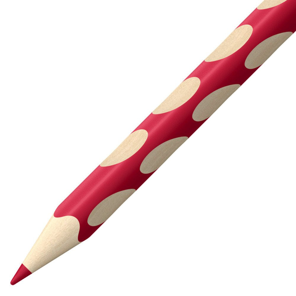 STABILO Buntstifte EASYcolors – Einzelstift Rot, Dreikant, Minen-Ø 4,2 mm