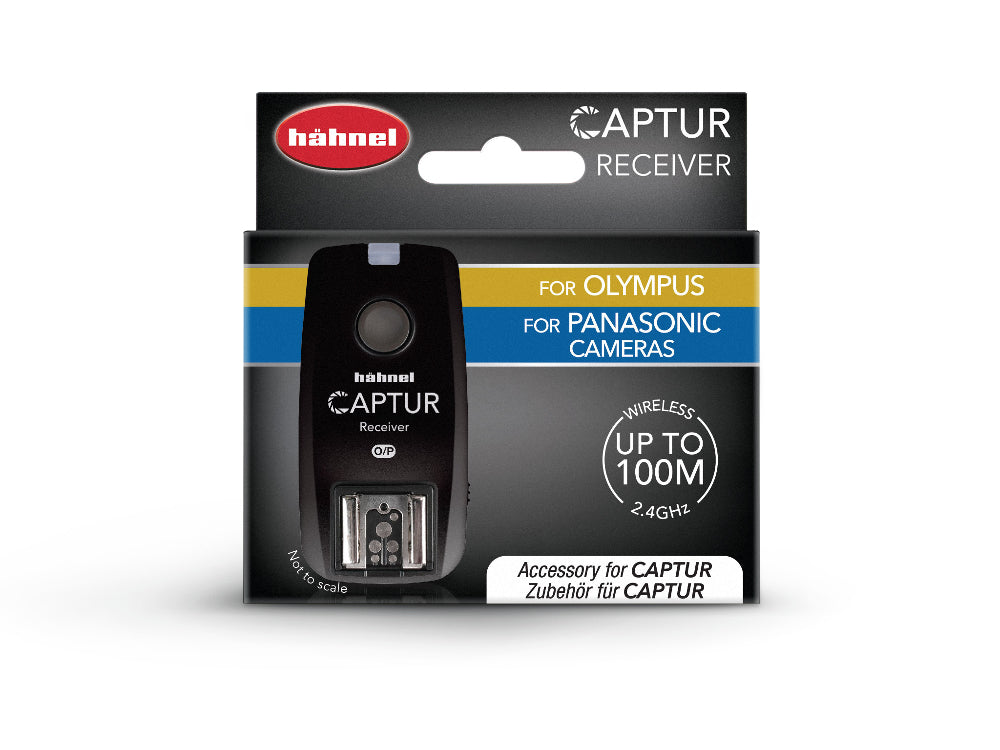 Hahnel 1000 710.8 Captur Zusatzempfänger – WLAN, Reichweite 100 m – für Olympus, Panasonic u. a.