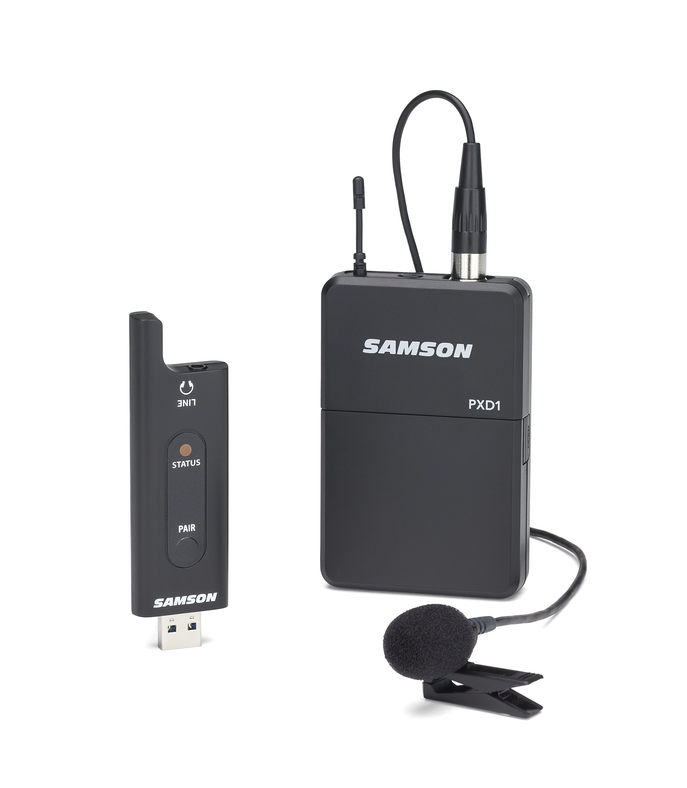 Samson XPD2 LM – Lavaliermikrofon – Mini XLR, Kabellos, Omnidirektional, 20–16'000 Hz