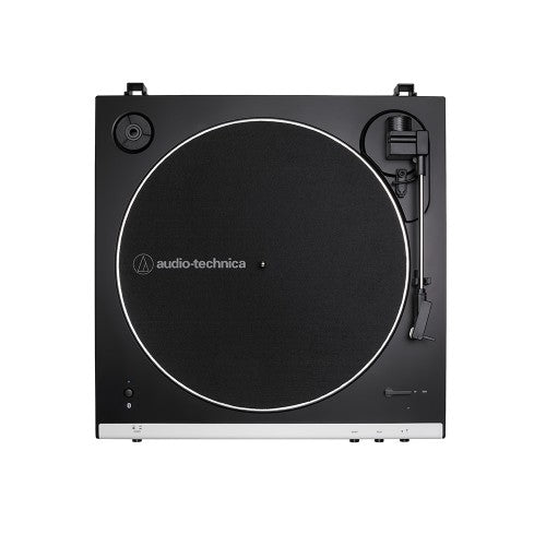 Audio-Technica AT-LP60XBT – Plattenspieler – Riemenantrieb, Bluetooth, Phono-Vorverstärker – Weiss