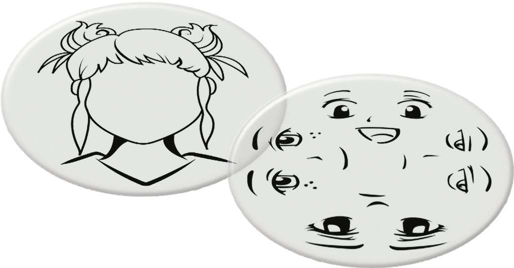 Ravensburger Xoomy Midi Manga Style Zeichentafel – Manga – ab 6 Jahren – Kunststoff, Karton – mehrfarbig
