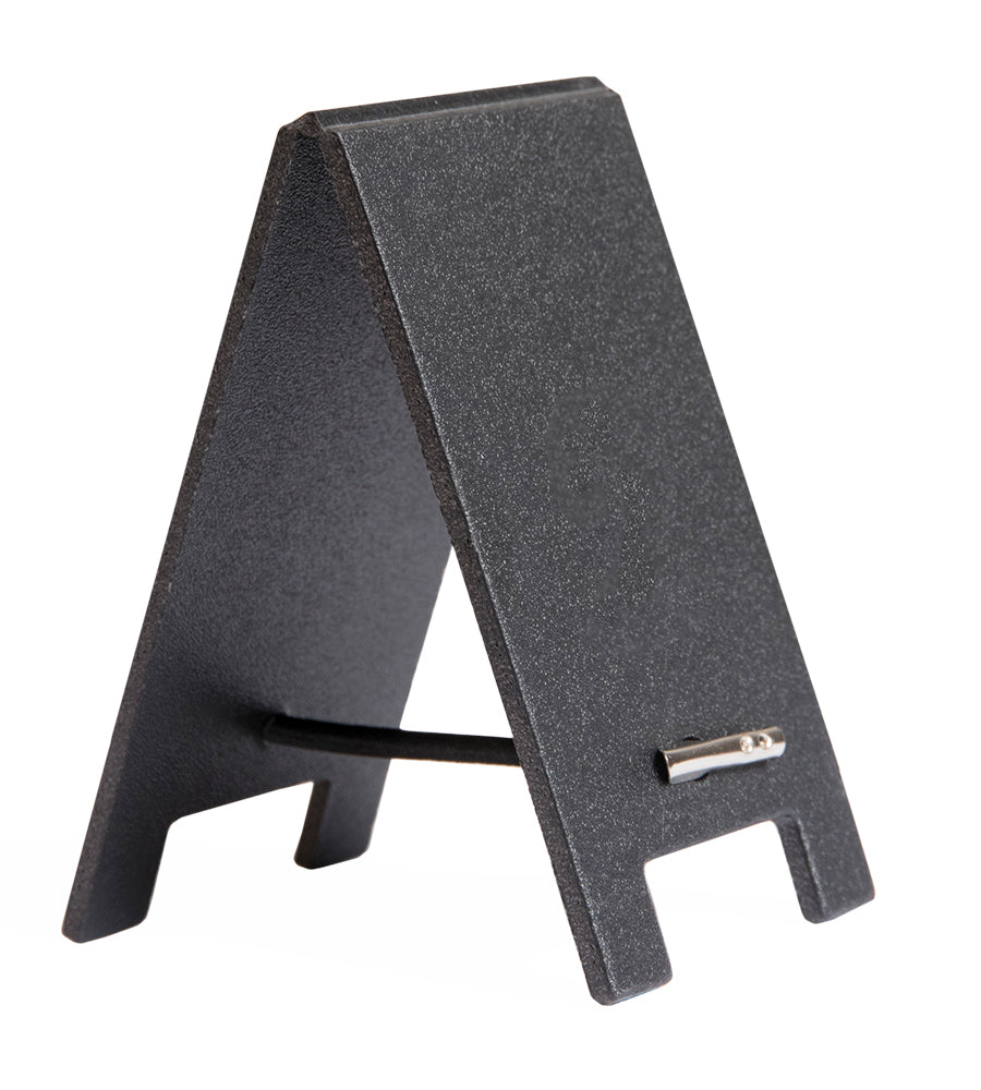 Securit Tischkreidetafel – 50 × 170 mm hoch – Kunststoff, schwarz – inkl. Kreidestift – 5 Stk.
