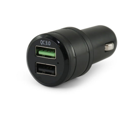 Alpha Elettronica JOIN KR132 Auto-Ladegerät 18 W – USB-A×1, QC 3.0 – 12 V KFZ-Stecker – für Auto – Schwarz