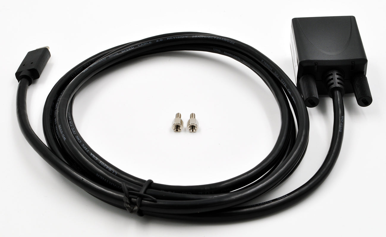 EXSYS EX-2311-2IS USB-Seriell-Konverter USB-C zu RS-232 – 15 kV Überspannungsschutz, FTDI Chipsatz, 1,8 m