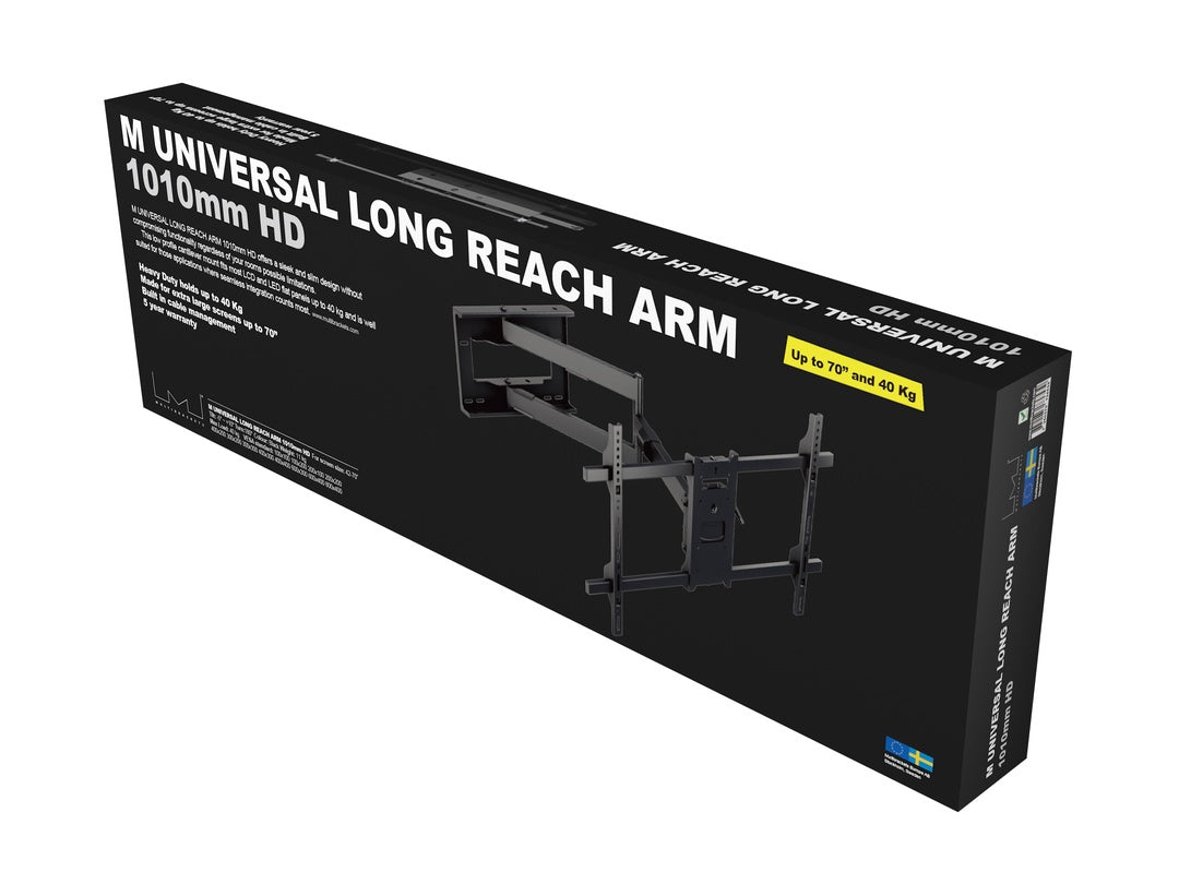Multibrackets 6539 – Wandhalterung, neigbar, für 60", VESA 300×300, bis 40 kg, schwarz