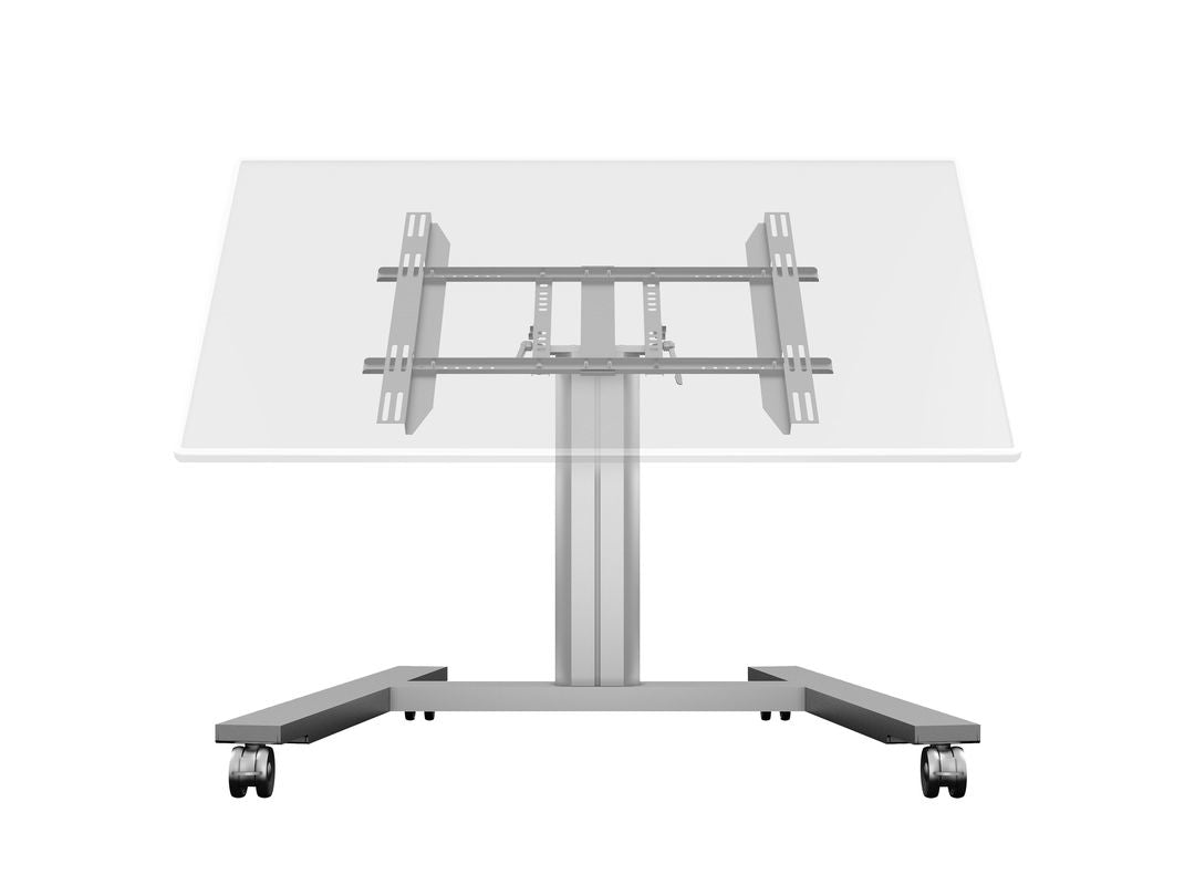 Multibrackets 80 HD – neigbarer Displayständer für 44", VESA 100×400, bis 60 kg, silber