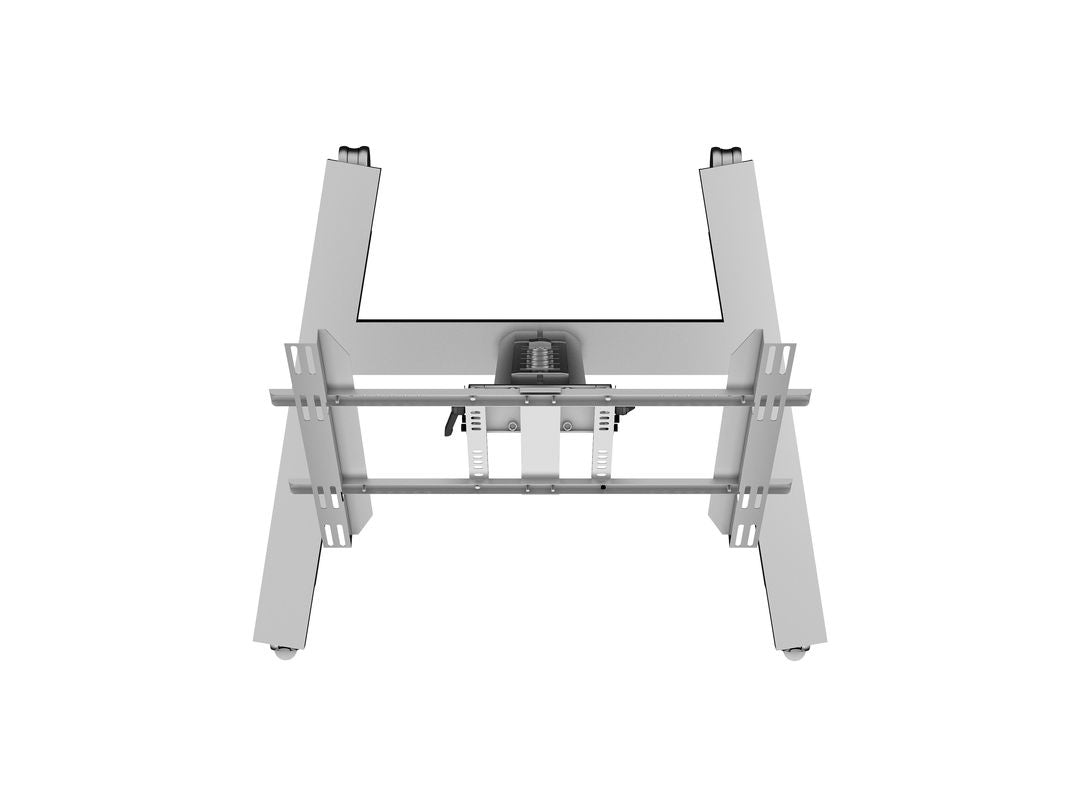 Multibrackets 80 HD – neigbarer Displayständer für 44", VESA 100×400, bis 60 kg, silber