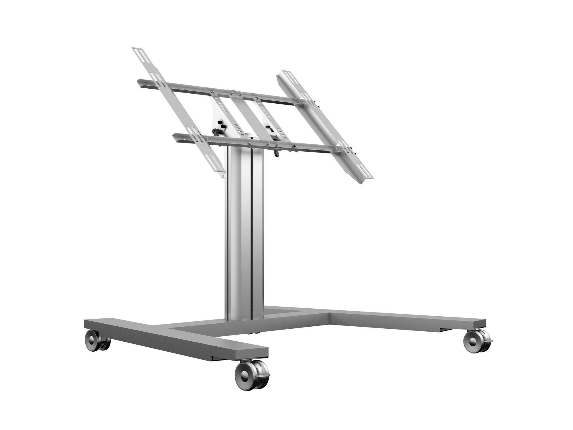 Multibrackets 80 HD – neigbarer Displayständer für 44", VESA 100×400, bis 60 kg, silber