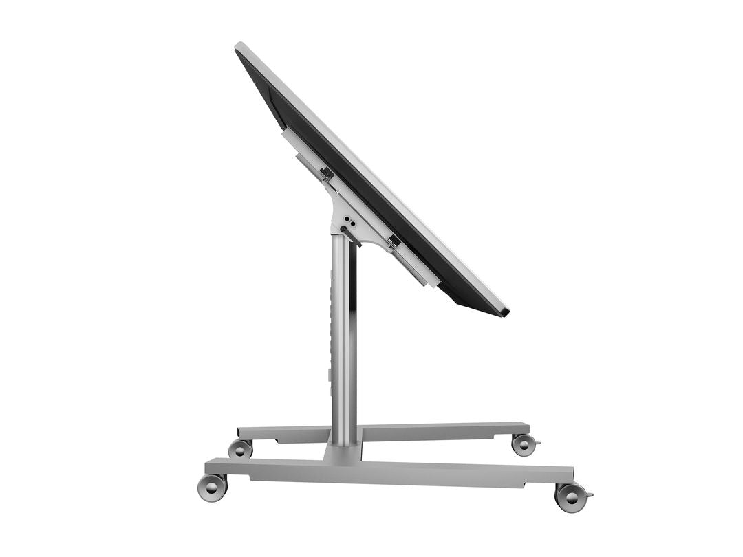 Multibrackets 80 HD – neigbarer Displayständer für 44", VESA 100×400, bis 60 kg, silber