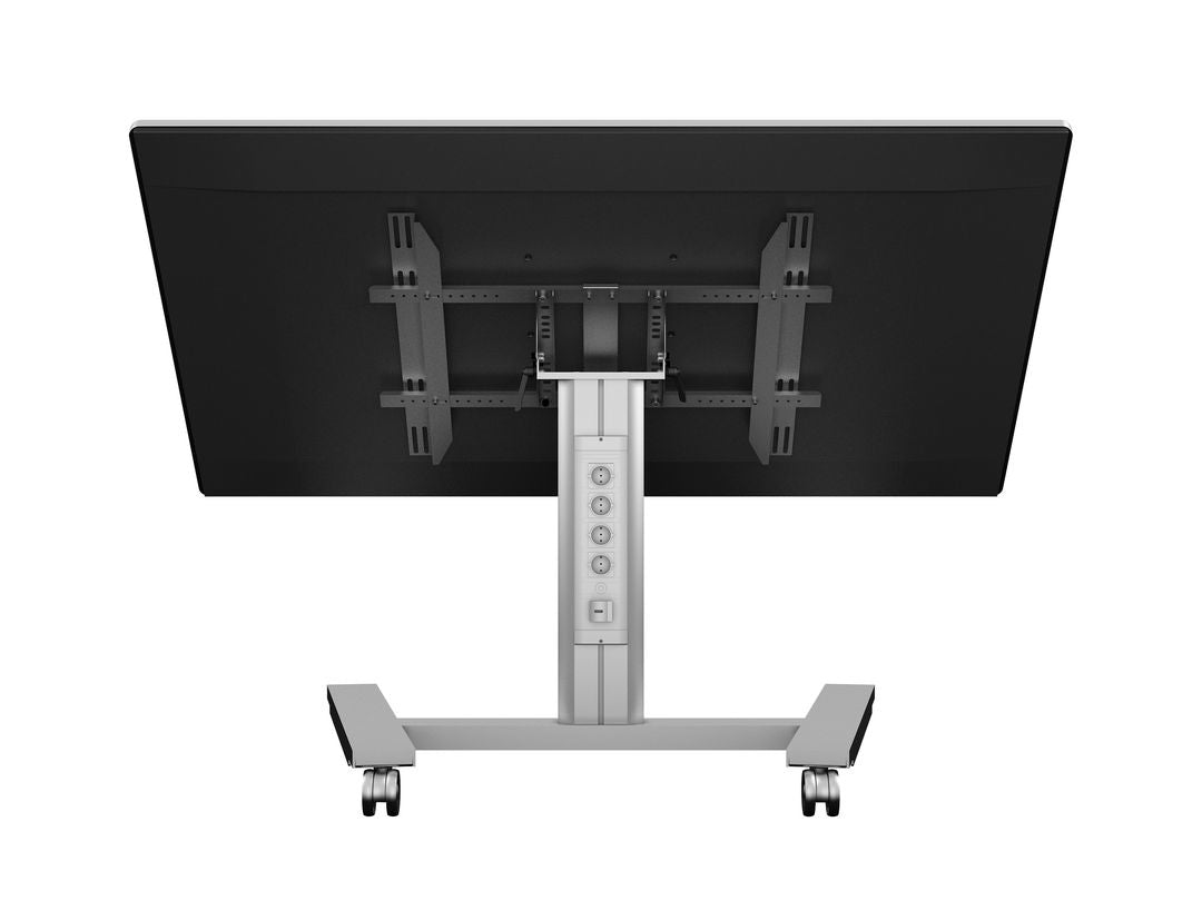 Multibrackets 80 HD – neigbarer Displayständer für 44", VESA 100×400, bis 60 kg, silber