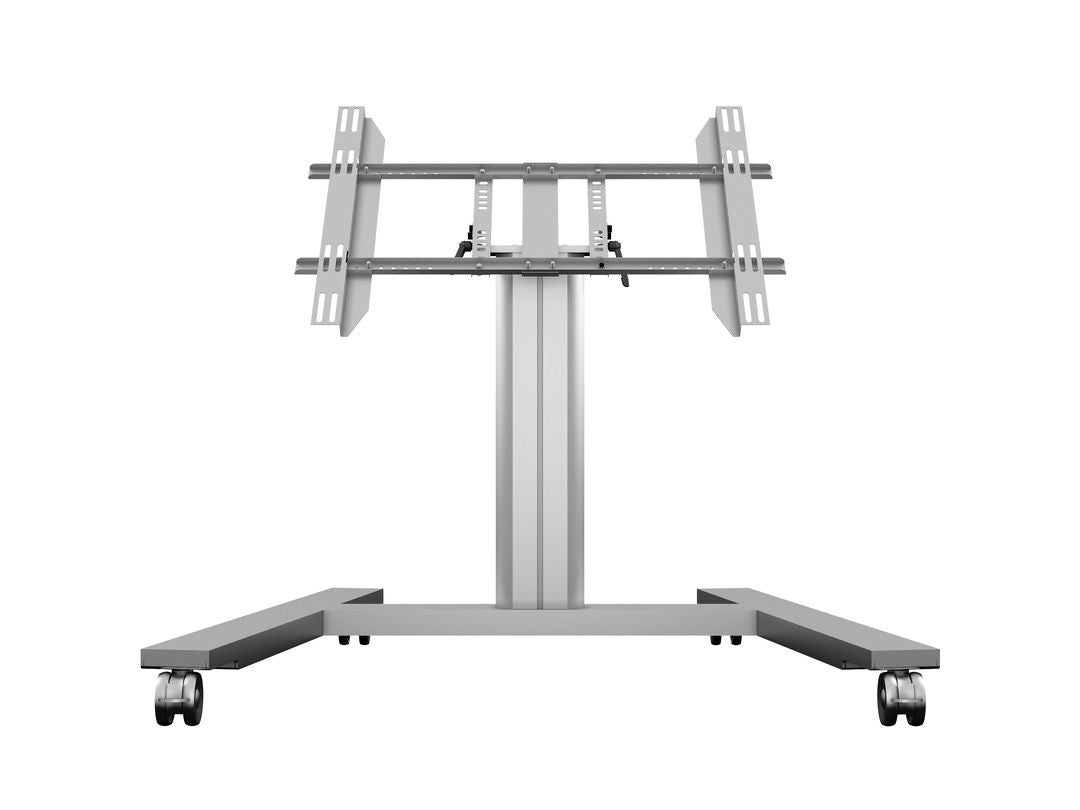 Multibrackets 80 HD – neigbarer Displayständer für 44", VESA 100×400, bis 60 kg, silber