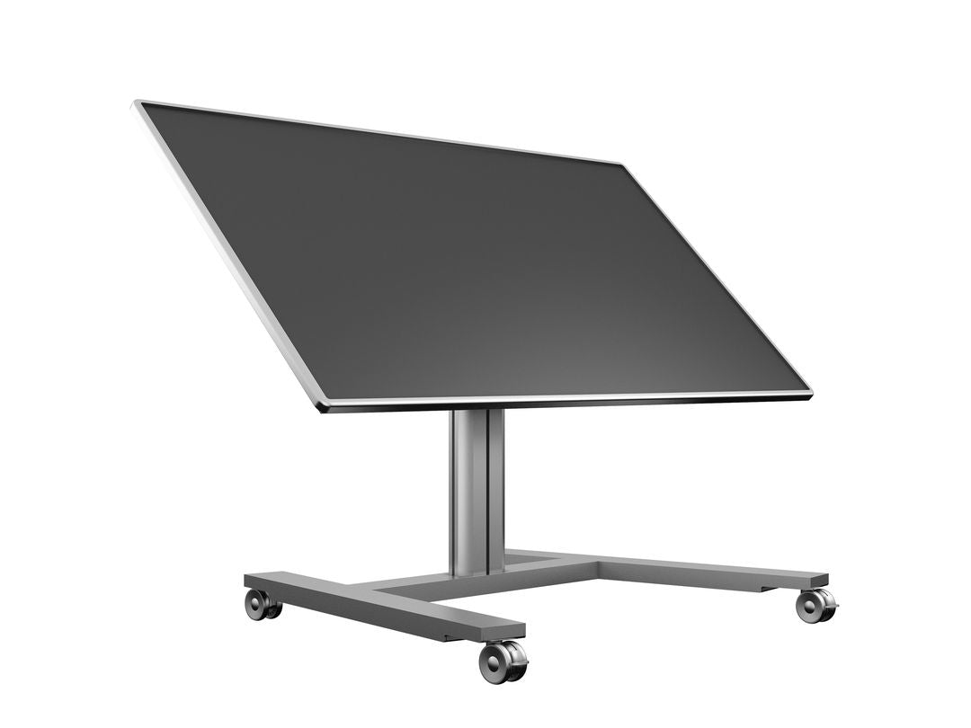 Multibrackets 80 HD – neigbarer Displayständer für 44", VESA 100×400, bis 60 kg, silber