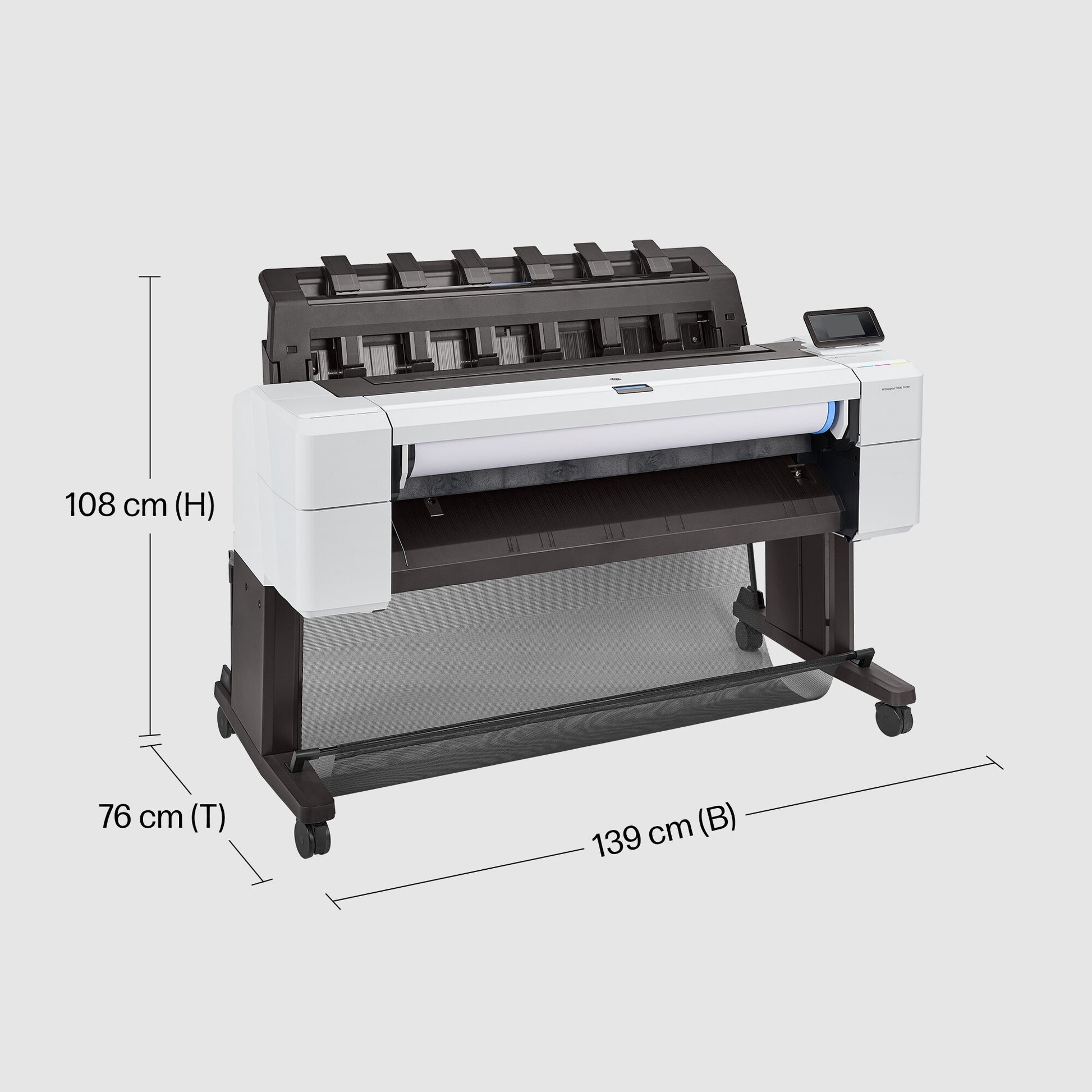 HP DesignJet T1600dr – Grossformatdrucker, 36", PostScript, Dual-Rolle