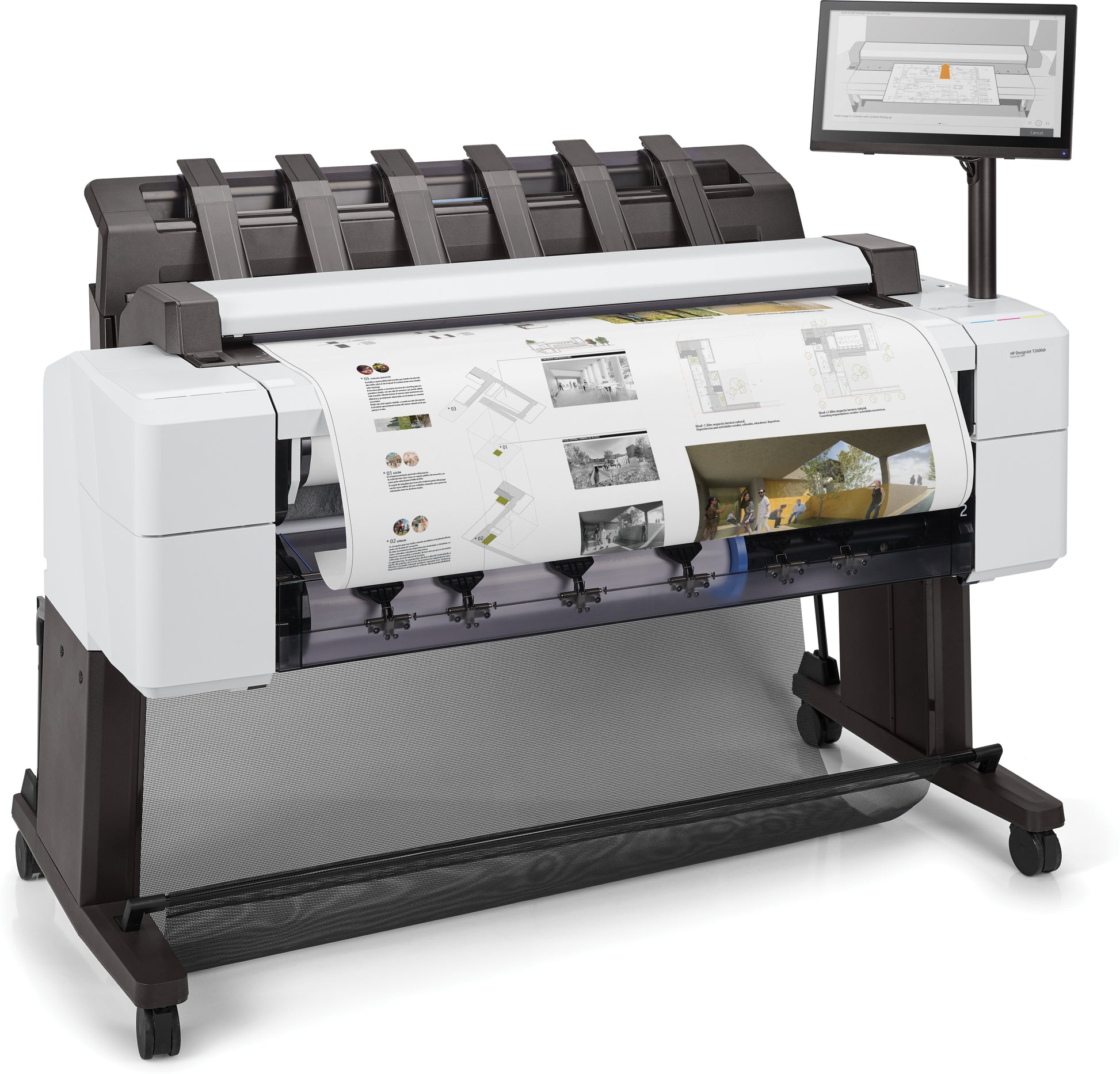 HP DesignJet T2600dr PS – Grossformat Tintenstrahl-MFP 36"