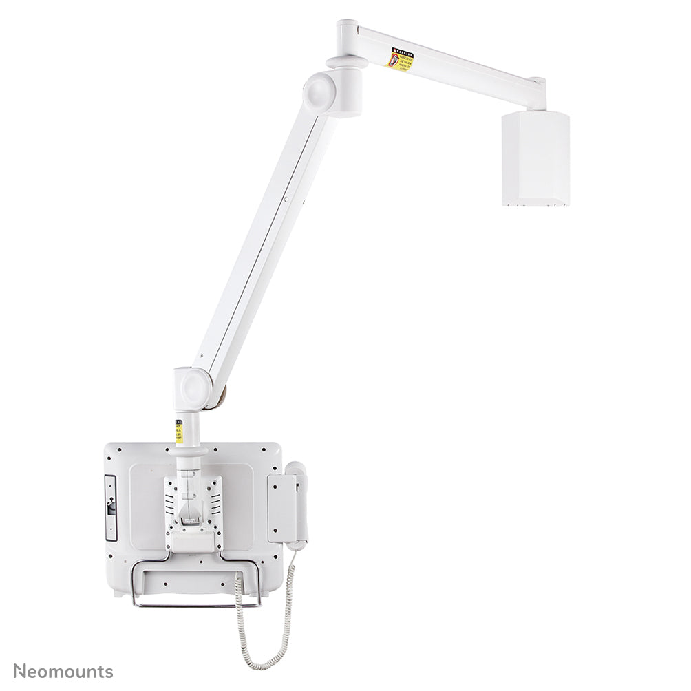 Neomounts FPMA HAW100HC – Monitorhalterung, bis 30", VESA 75 × 75 mm, 12 kg, neigbar, silber