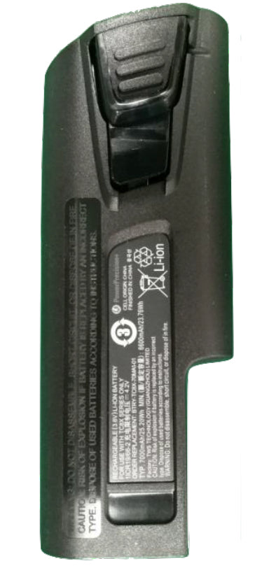 Zebra Akku – PowerPrecision – Lithium‑Ion, 7000 mAh – für TC8X – 10er-Pack