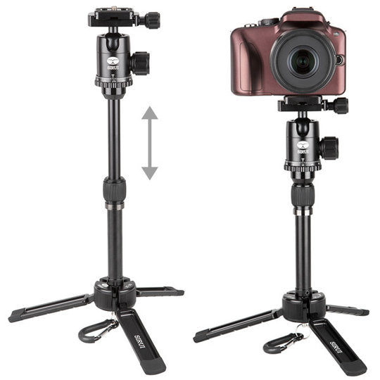 Sirui 3T-35K Tischstativ – bis 27,2 cm – 4 kg – Aluminium