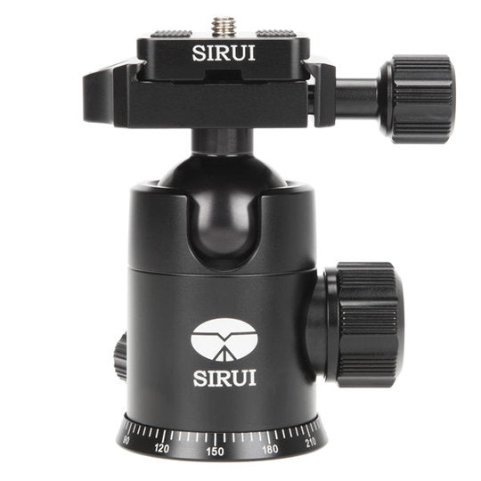 Sirui E-20 Kugelkopf Stativkopf – 12 kg Traglast, 98 mm Höhe, 350 g – für Stative mit 3/8" Gewindeschraube