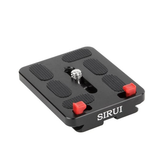 Sirui TY-60 Schnellwechselplatte – Arca-Swiss, 49 × 60 × 10 mm, Aluminium – für 1/4" Stativgewinde – Schwarz