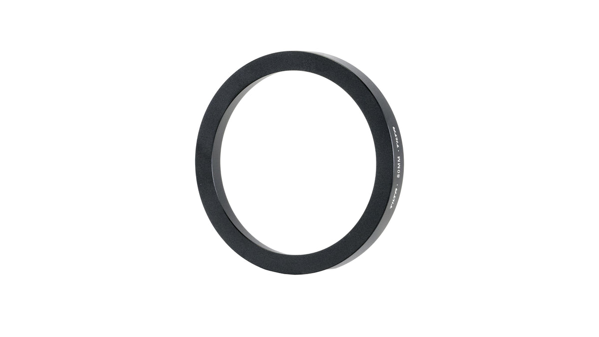 Tilta MB-T16-C80 Filterhalter-Adapterring – 80 mm – für Tilta Mirage – Schwarz