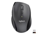 Logitech Marathon M705 – Maus – Kabellos (2,4 GHz), 1000 DPI, rechts, Anthrazit