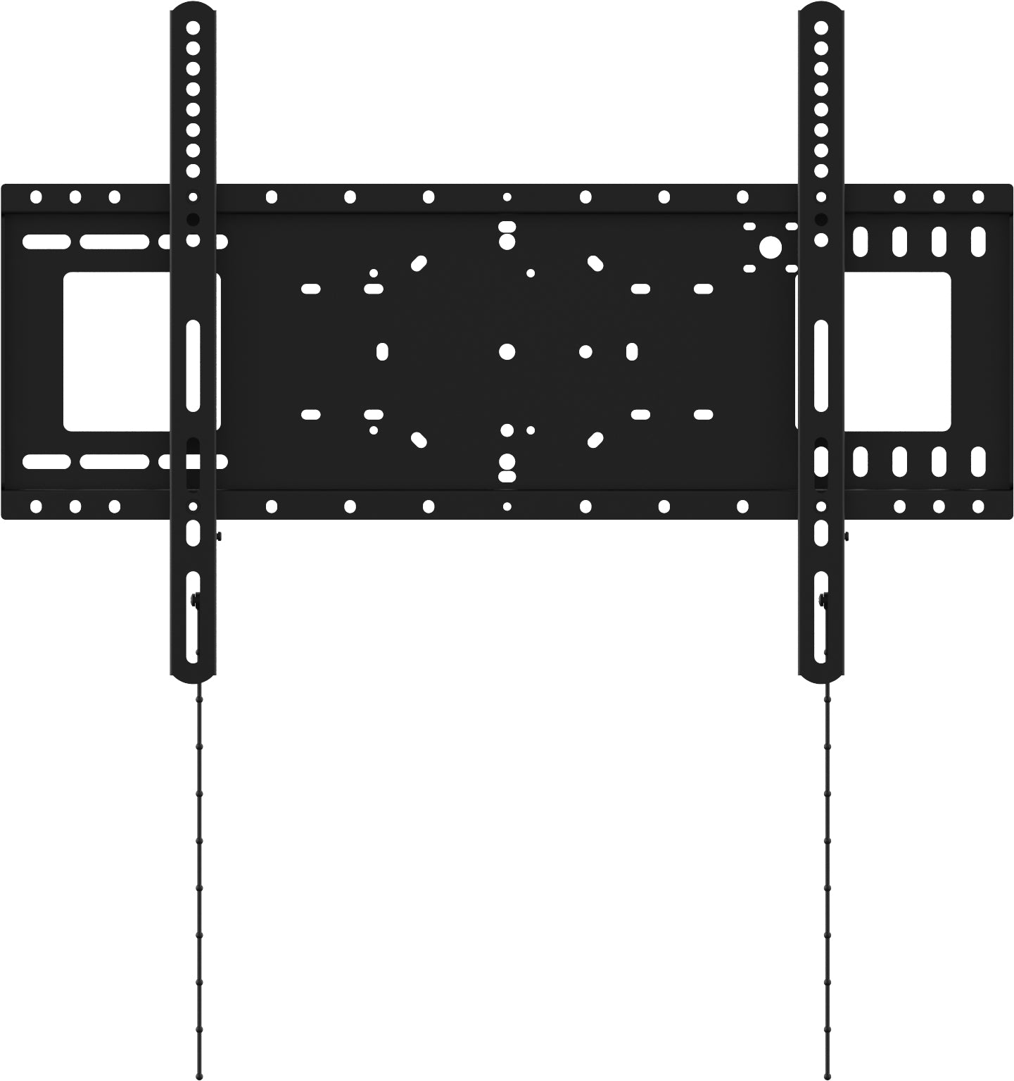 Vision Wandhalterung – Fix – 37–75" – VESA 200×200–600×400 – bis 100 kg, für TV und Monitore – VFM-W6X4