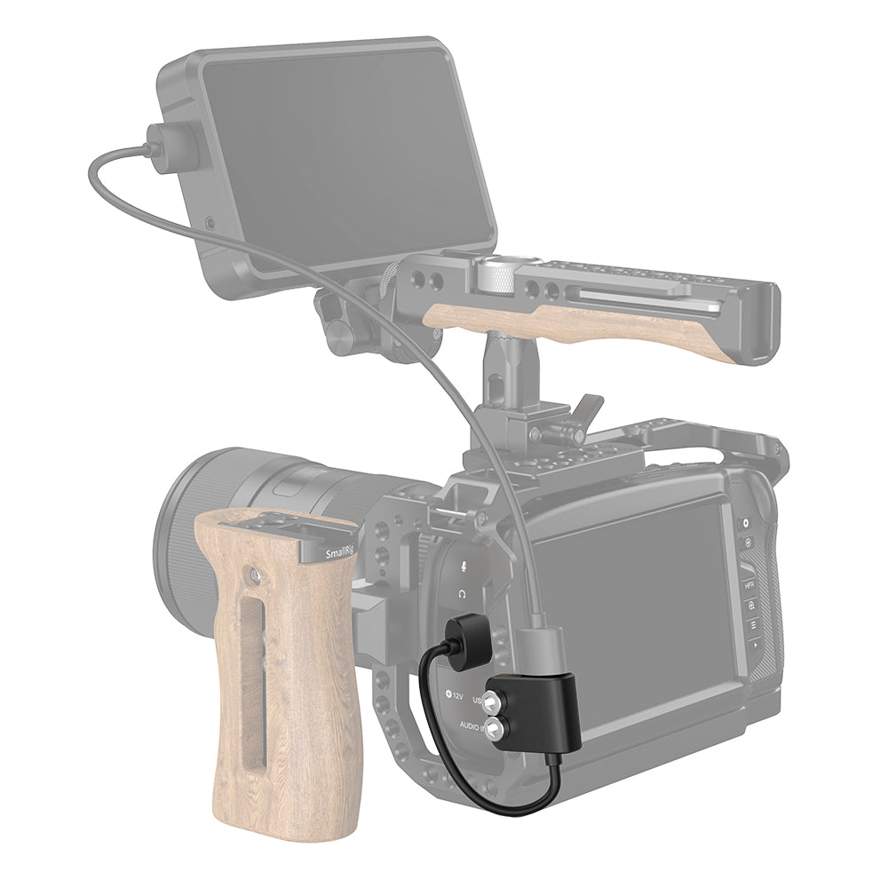 SmallRig HDMI Verlängerungskabel HDMI 2.0 – 4K 60 Hz – 0,08 m