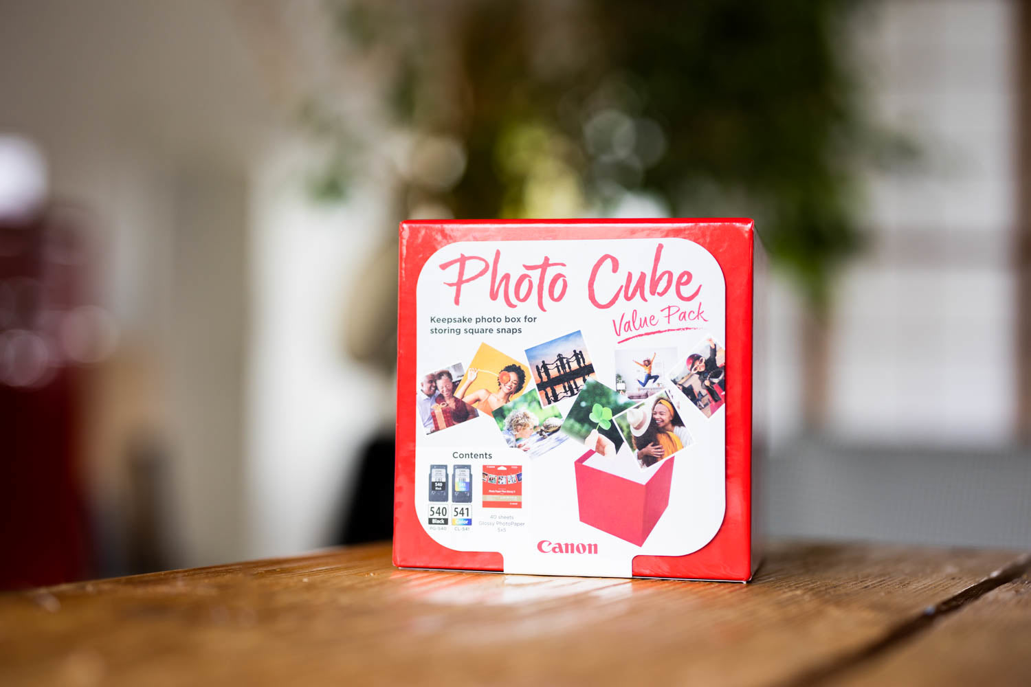 Canon Tintenpatronen-Multipack PG-560/CL-561 Photo Cube, mit Fotopapier 5" × 5" (40 Blatt)