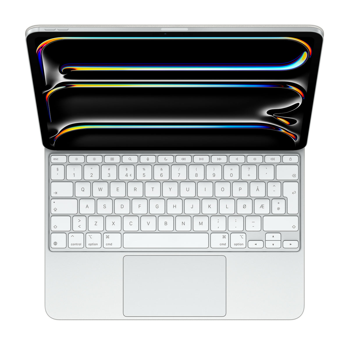 Apple Magic Keyboard Tastatur-Case für iPad Pro 13" (M4) – Kabellos, mit Trackpad, Beleuchtung – Weiss