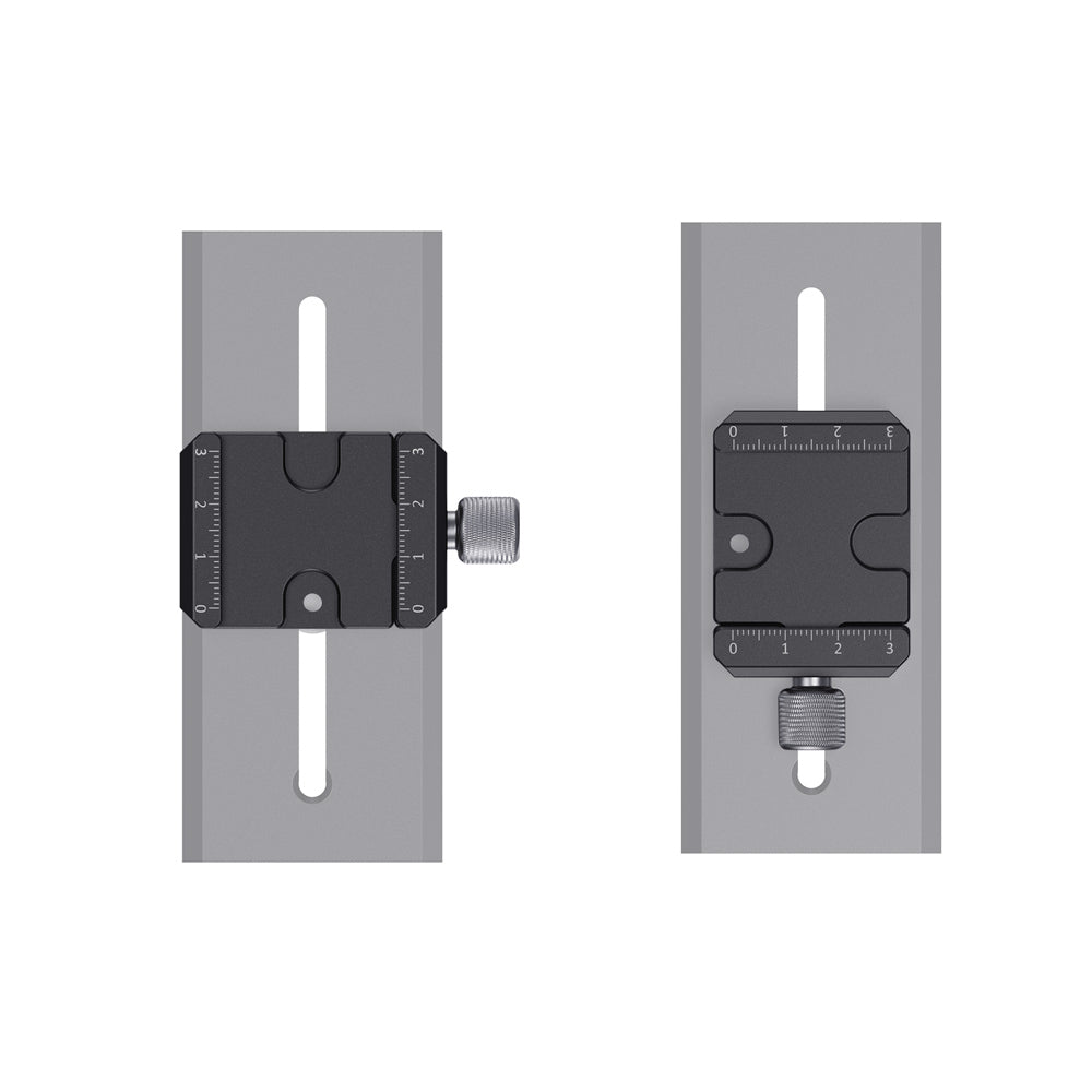 SmallRig DBC2506B Arca-Swiss Platte – für DJI Ronin S/SC, ZHIYUN Crane 2/2S, Crane 3Lab und andere