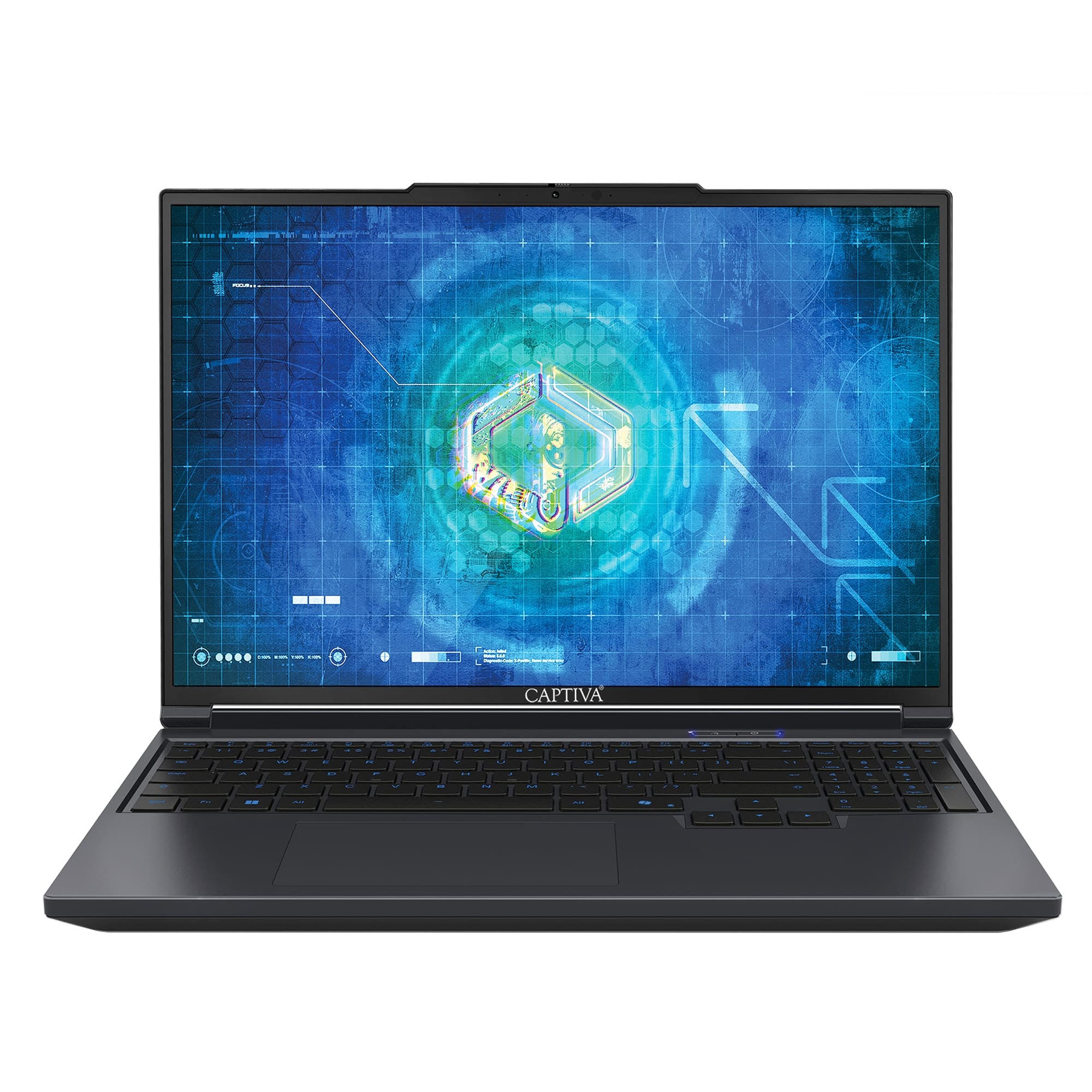 Captiva Highend Gaming I10-3444CH – 16" WQXGA, Core i9 14900HX, 16 GB, 1 TB SSD, RTX 5070 Ti, Win 11 Home