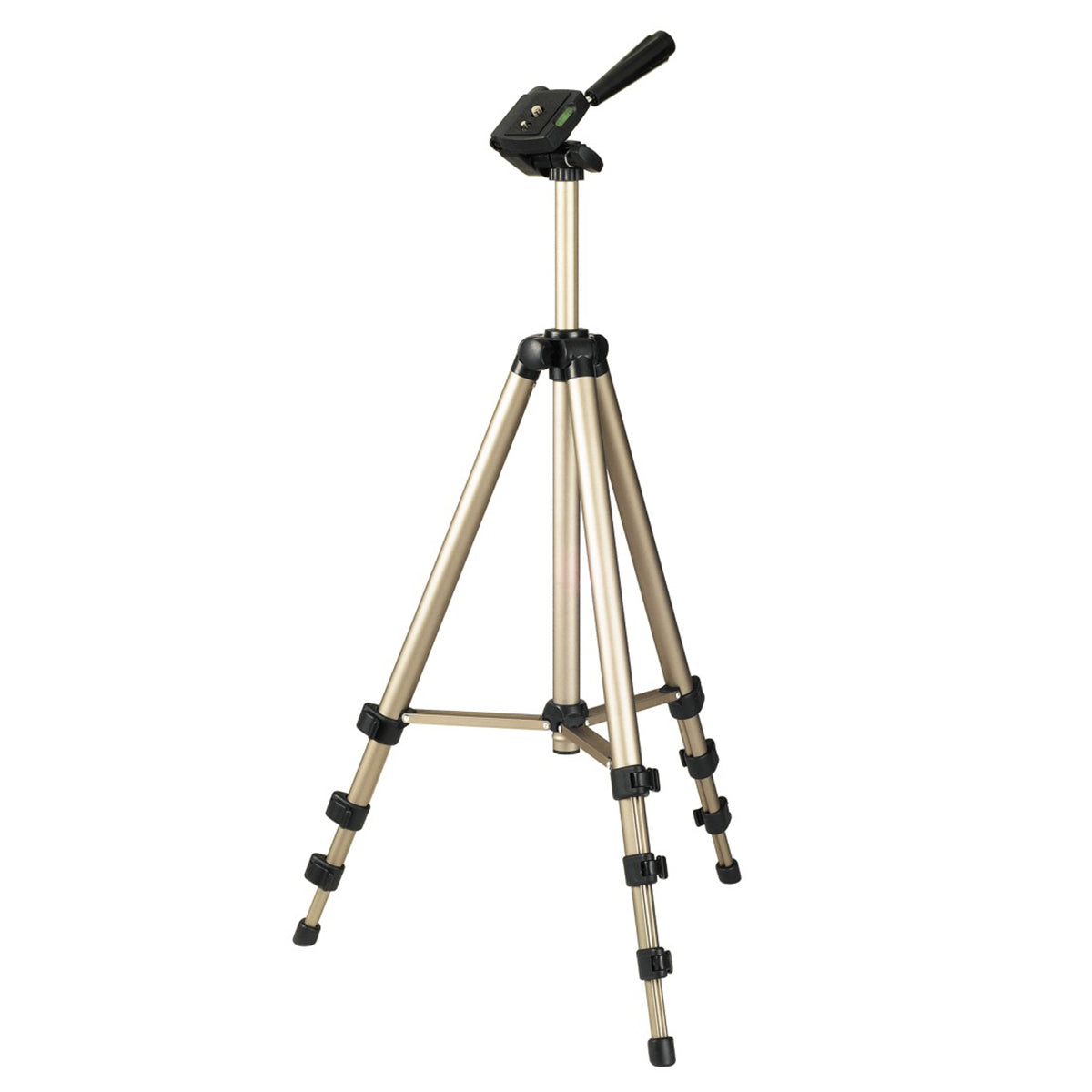 Hama Star 700 EF Digital Dreibeinstativ – 125 cm, 2,5 kg Traglast, Aluminium, 3-Wege-Kopf