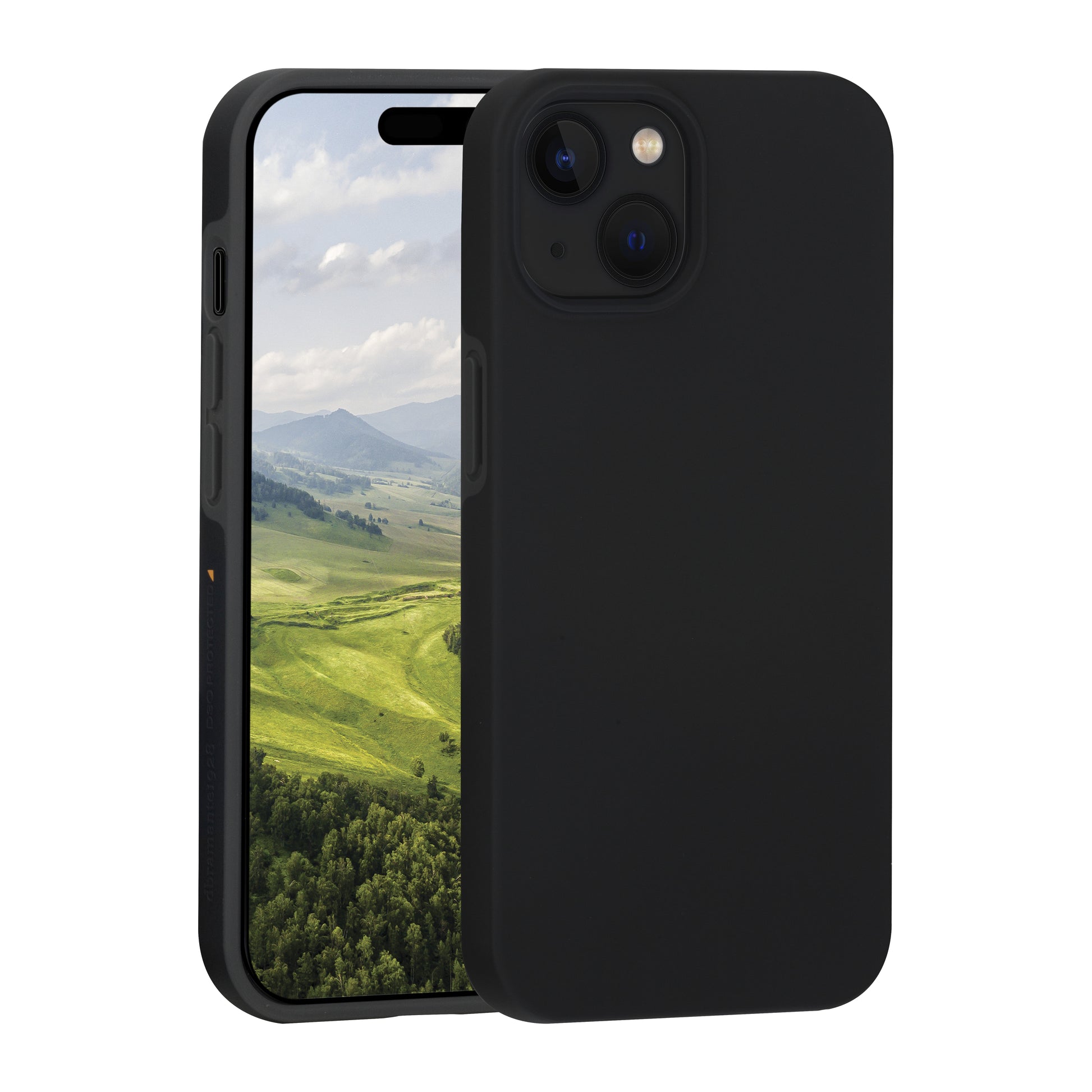 dbramante1928 Backcover Iceland D3O – für Apple iPhone 15 Plus – schwarz – MagSafe-kompatibel
