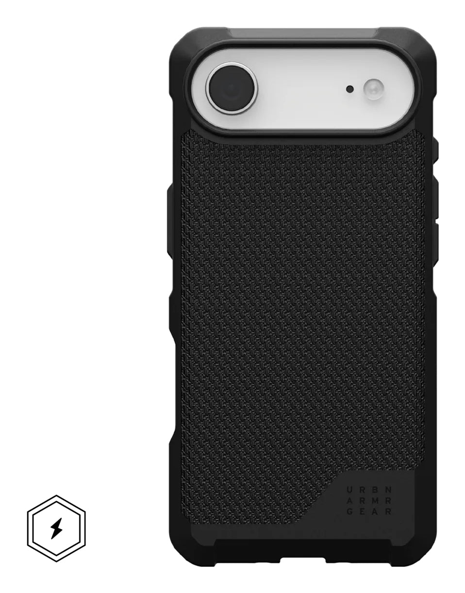 Urban Armor Gear UAG – Backcover Metropolis LT MS – für Apple iPhone Air – schwarz – Kevlar