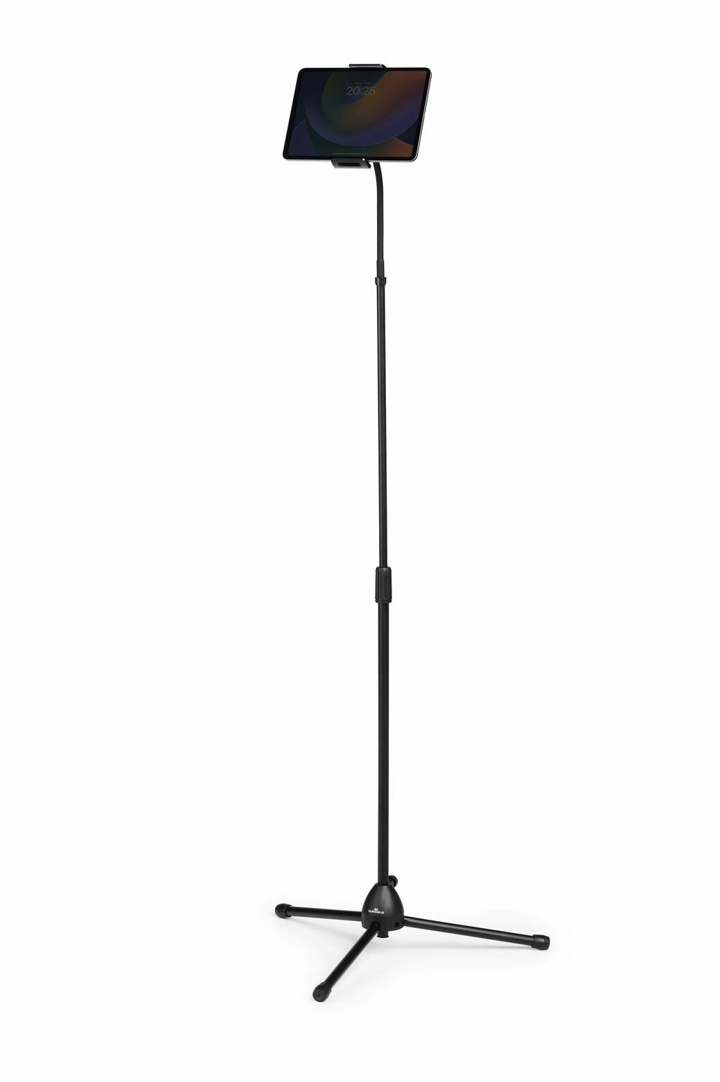 Durable TWIST COMBI Tablet-Tischhalterung für 4,7–13" – 360° drehbar, Hoch-/Querformat – Schwarz