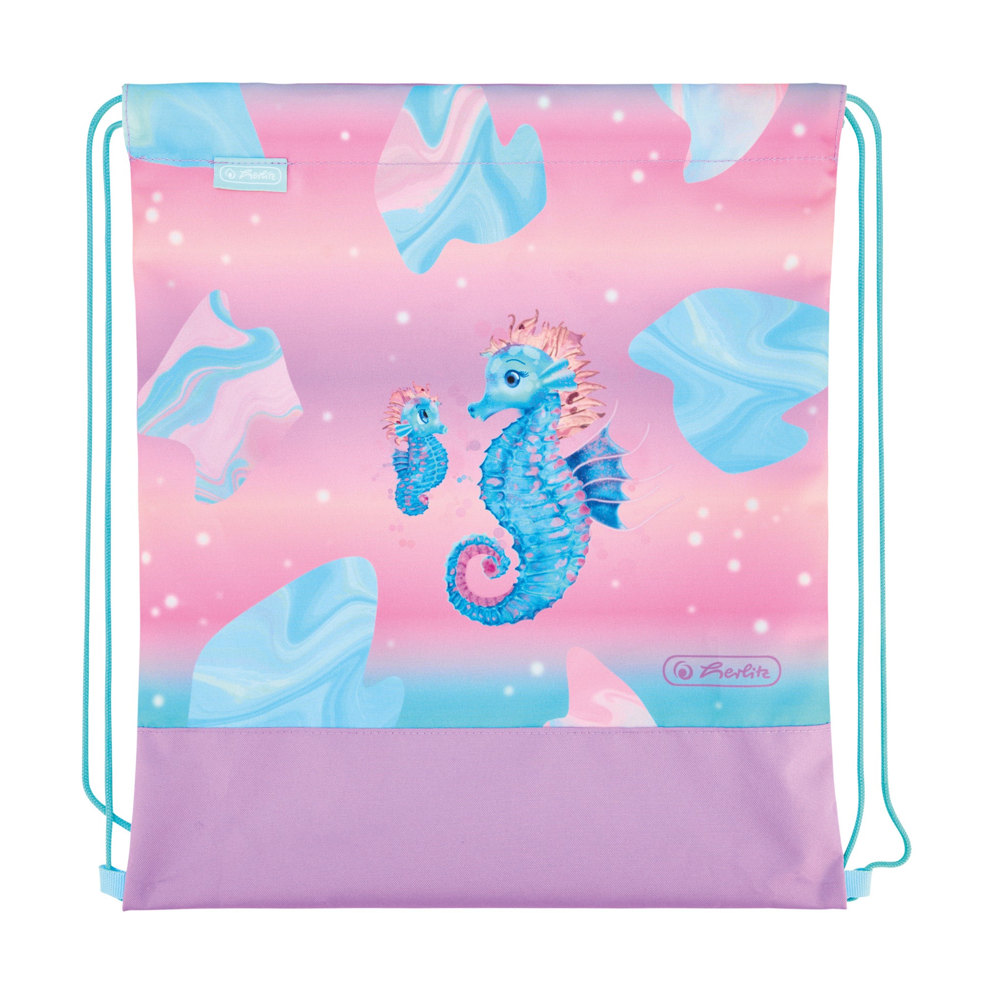 Herlitz Loop Plus – Schulrucksack-Set, Ocean Lights, 17 l, 31×37×22 cm
