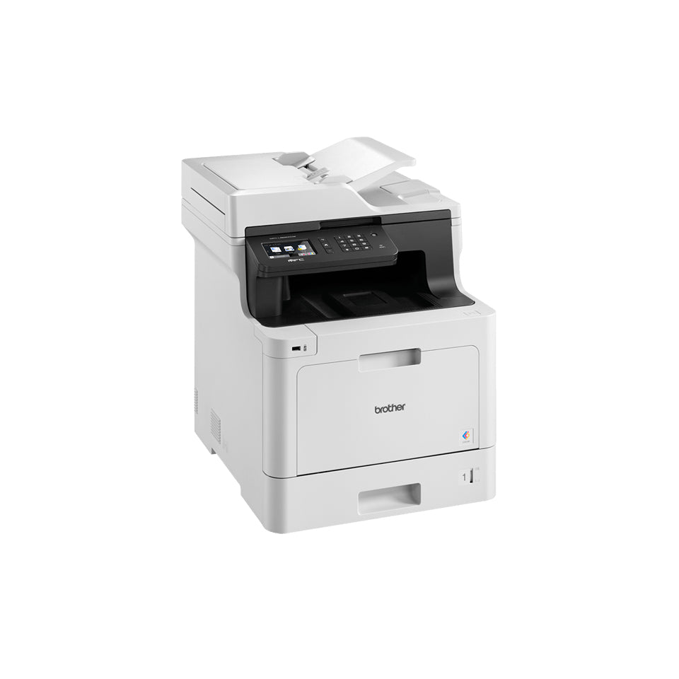 Brother Mfc-L8690Cdw – Farblaser-Multifunktionsdrucker, A4, 4-in-1, Duplex, ADF, WLAN/LAN, AirPrint, Mopria