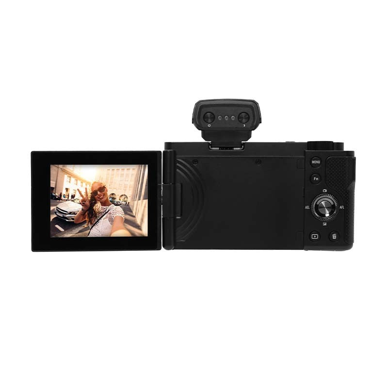 AgfaPhoto C130 – 10× optischer Zoom, 24 MP, 4K, schwarz