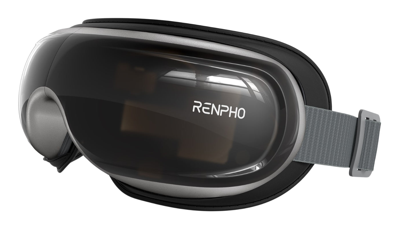 Renpho Massagegerät Eyeris 3 – für Auge – Vibrationsmassage, Bluetooth – Akku 240 min – Schwarz