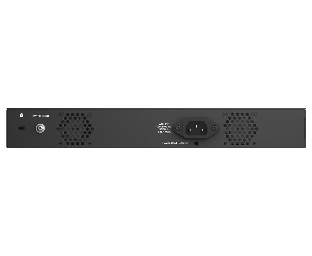 D-Link DMS-1250-10SP/E – Managed Switch – 8×2.5G, 2×SFP+, L2, PoE++ 240 W, 19" Rack
