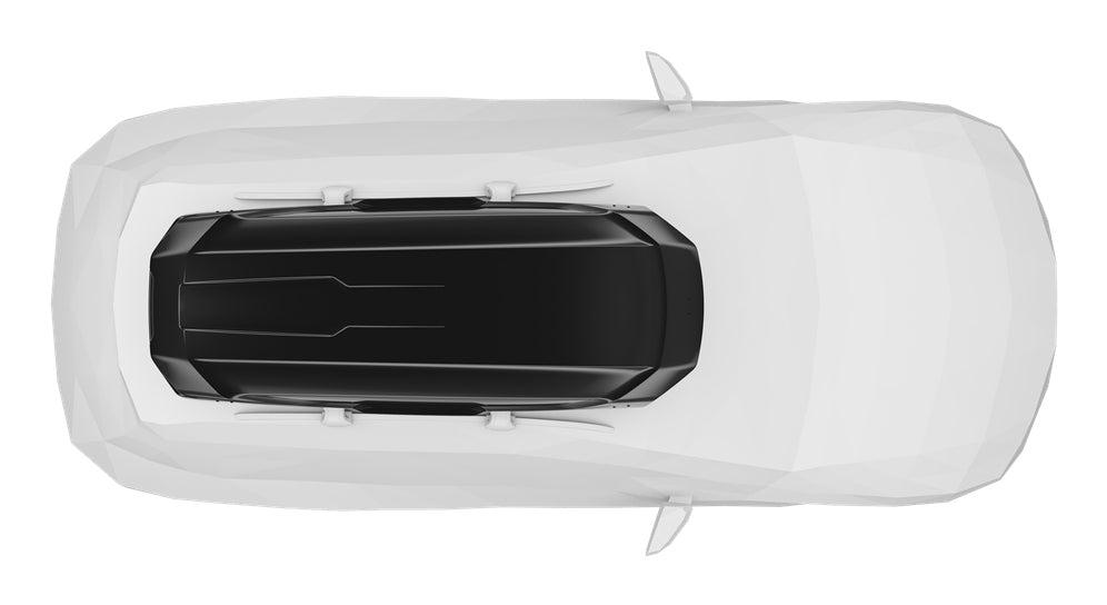 Thule Motion 3 XXL – Dachbox, 600 l, Schwarz glänzend, 92 × 46 × 232 cm