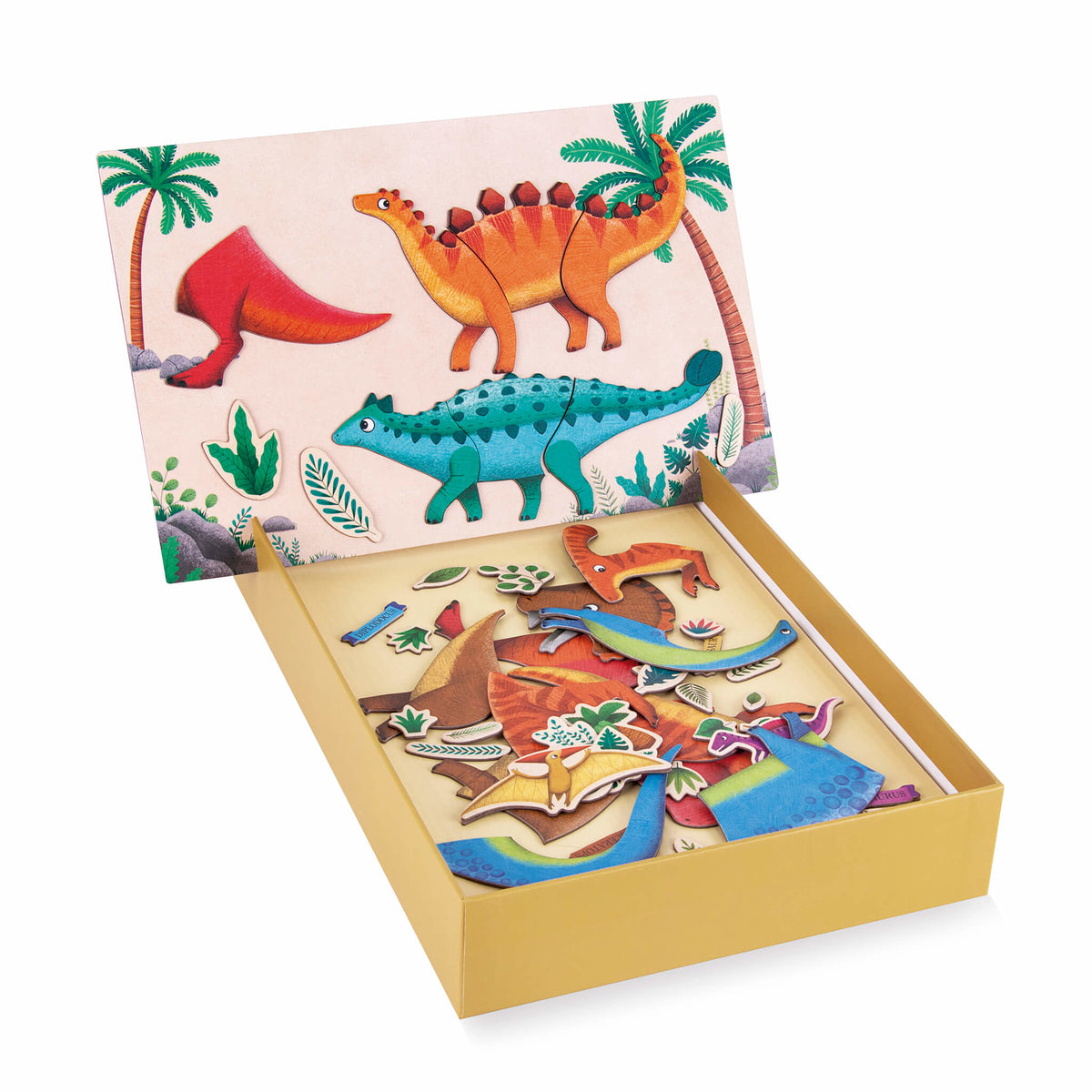 APLI Kids – Magnet-Set – Dino, 52 Teile, ab 4 Jahren