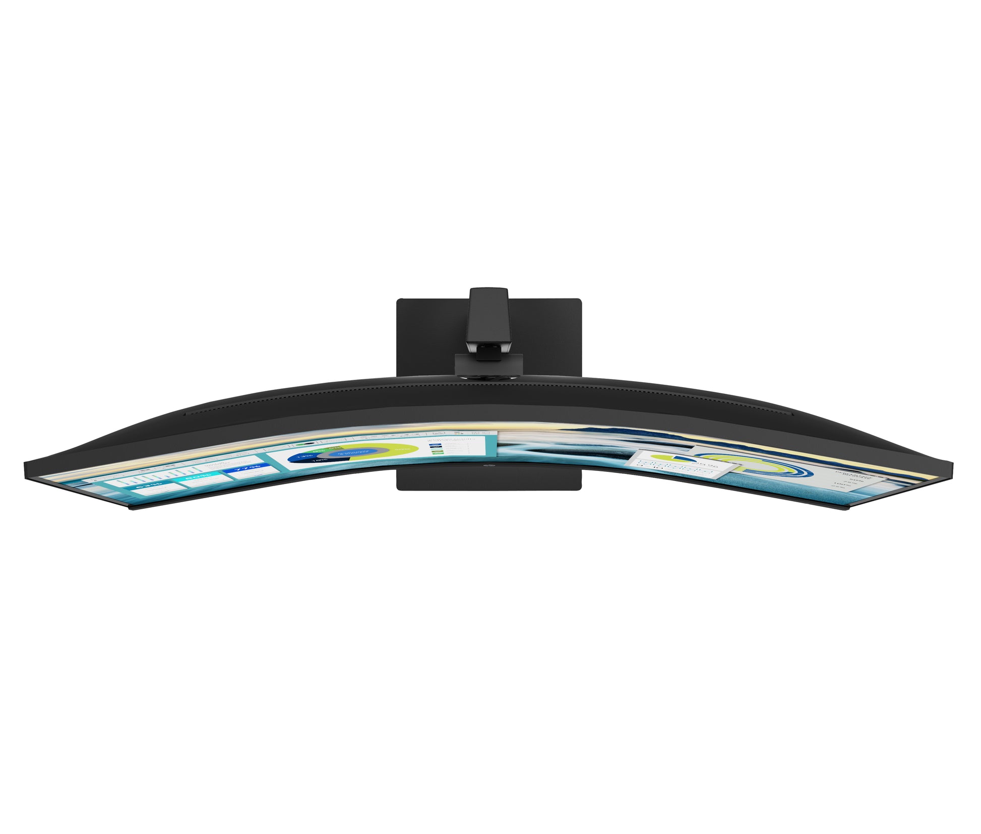 HP P34hc G4 – Monitor, 34", 3440 × 1440 (Wide Quad HD), VA, 60 Hz, 250 cd/m², VESA 100 × 100, Schwarz
