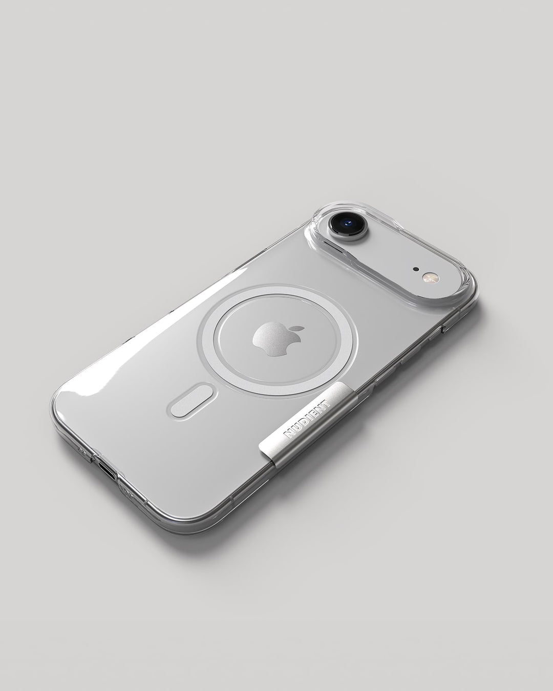 Nudient – Backcover – für Apple iPhone 17 Air – transparent – MagSafe-kompatibel