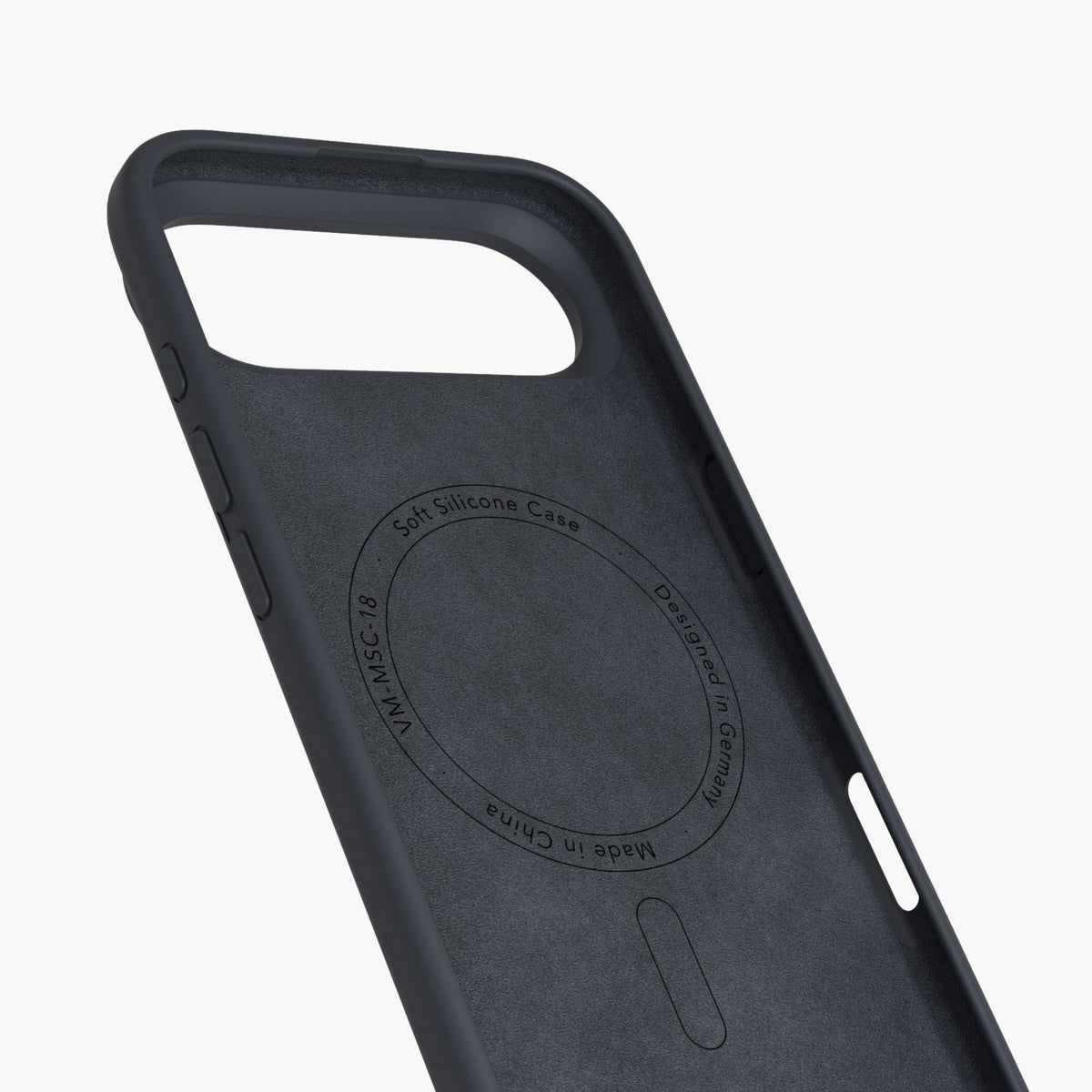 Vonmählen Backcover – für Apple iPhone 17 Air – dunkelblau – Silikon, MagSafe-kompatibel