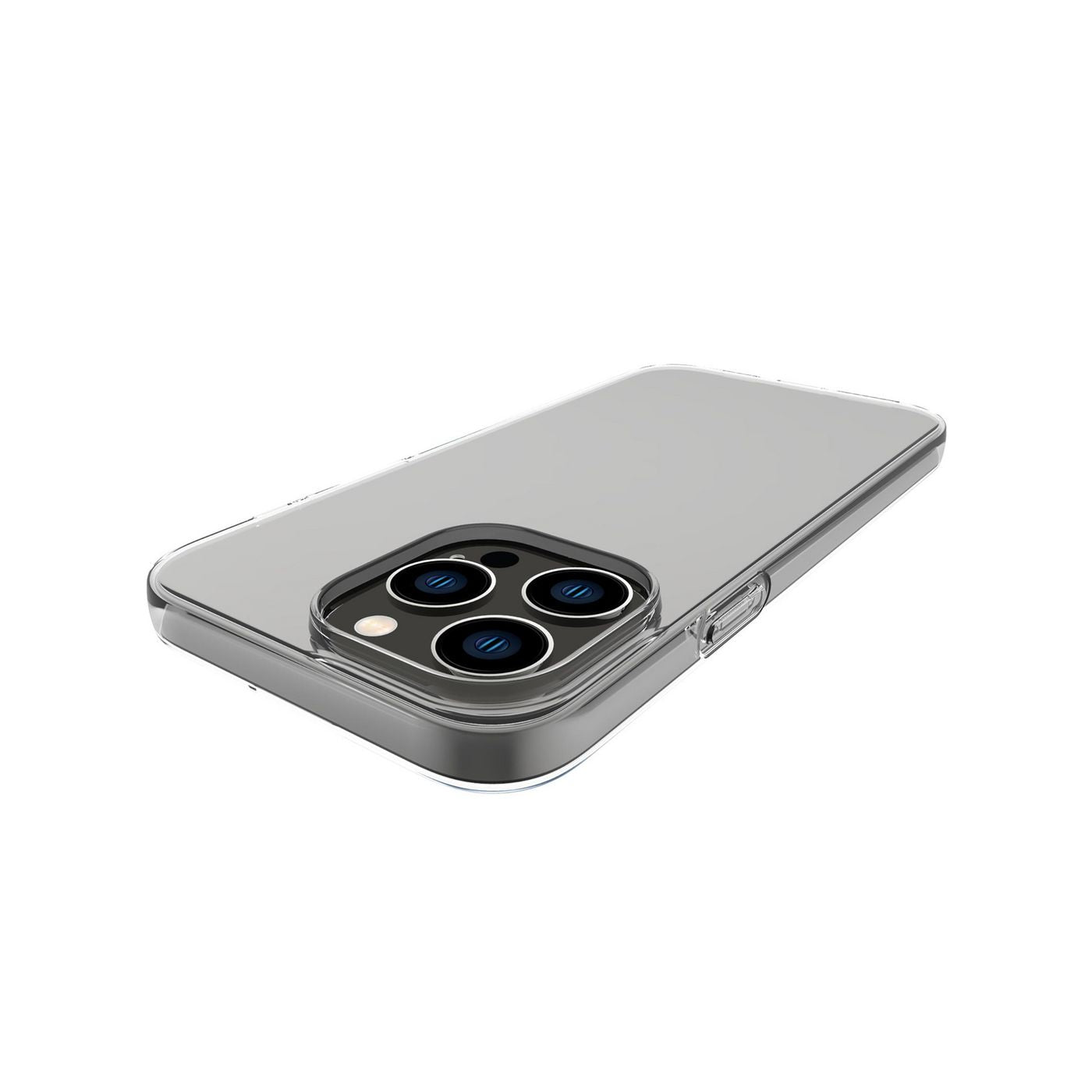 eSTUFF LONDON Backcover – für Apple iPhone 14 Pro Max, MagSafe, TPU, Transparent