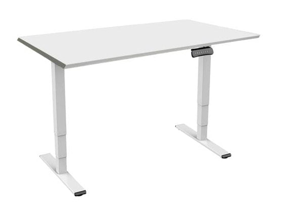 Contini Stehtisch – 180 × 80 × 130 cm – grau – höhenverstellbar