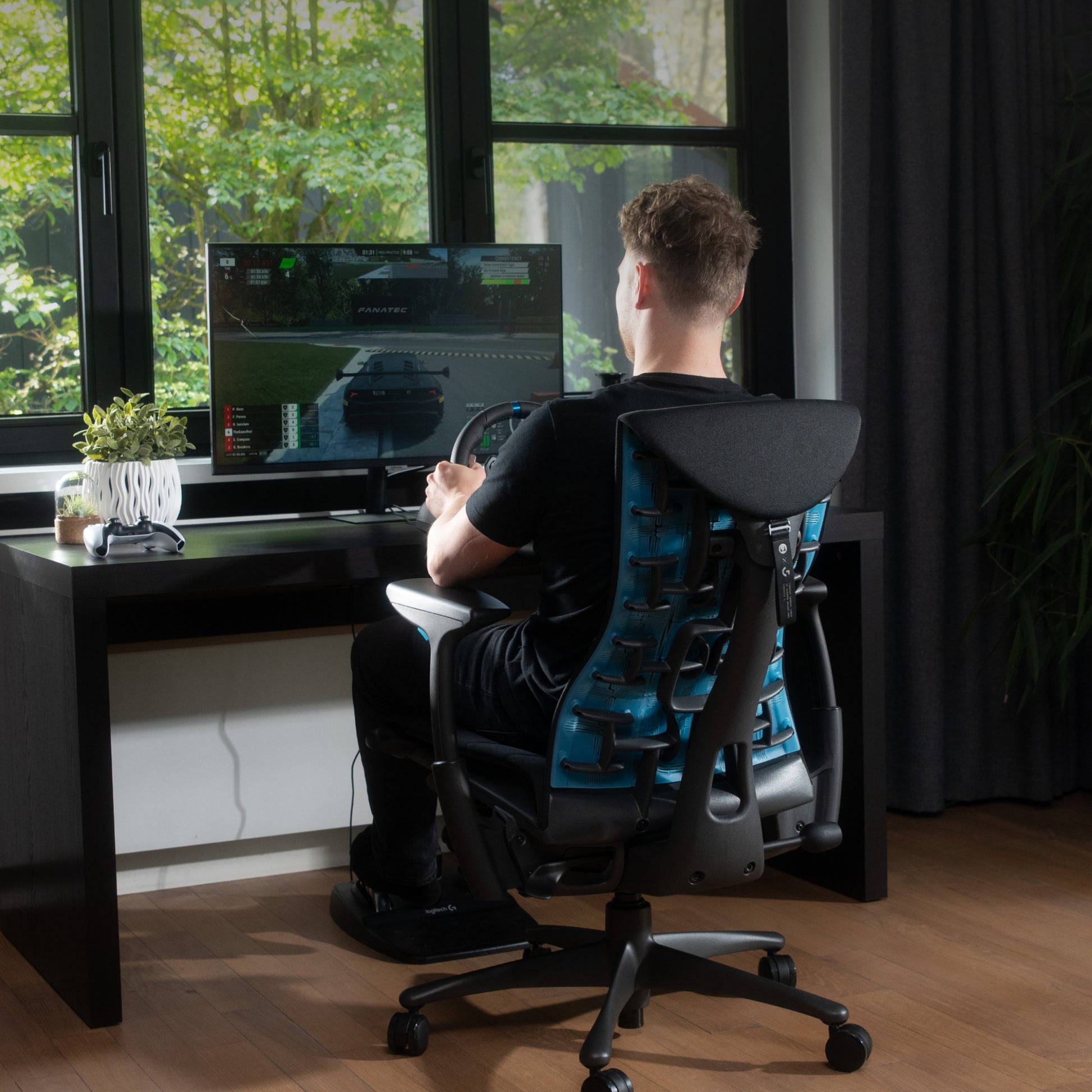 Logitech G G29 – Lenkrad + Pedale – USB (kabelgebunden), Kraft‑Rückmeldung – für PC & PlayStation
